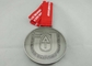 Silber überzogene Band-Medaillen Druckguß ohne Email für Preis