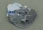 Weiches Email Druckguss-Medaillen für das Laufen, Messing-Preis-Medaille mit Sublimations-Band