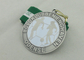 Triathlon-Eisen-Band-Medaillen-Nickel überzogen für Dekoration