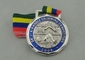 Antike Messingüberzug-Band-Medaillen Druckguß, Eisen-Mann-Medaille