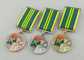 Kundenspezifische Medaillen-Preise der Zink-Legierungs-3D, antikes Vergolden und spezielles Band