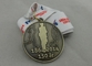Marathon-Sport-Sitzungs-Druckband-Medaillen-Antiken-Messingüberzug