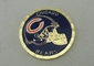 Andenken-Vergolden personifizierte Münzen-weiches Email 4,0 Millimeter Stärke