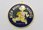 EMAIL-Medaille der Wehrdienst-Kinder Messinggold, kundenspezifische Tanz-Medaillen