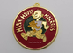 EMAIL-Medaille der Wehrdienst-Kinder Messinggold, kundenspezifische Tanz-Medaillen