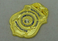 USA-Küstenwache-Polizeimarke Druckguss-Vergolden 3/4 Zoll