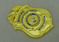 USA-Küstenwache-Polizeimarke Druckguss-Vergolden 3/4 Zoll