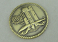Zink-Legierung Druckguss-personifizierte Münzen für Juwel des Pazifiks, antikes Vergolden mit Seil-Rand