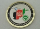Kandahar-Flugplatz Afghanistan personifizierte Münzen, doppelte Tonüberzug Kupfer-weiche Email-Münze