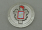 Kolumbien personifizierte Münzen für LA VOLUNTAD TODO LO SUPERA, Pantoffel-Stück-Münzen-Versilberung und Zink-Legierung