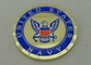 US-Marine personifizierte Münze durch Messing sterben getroffener und 1 3/4 Zoll, die verpackte Klarsichtschachtel