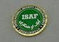 Messing ISFA personifizierte Armee, die Münze geschlagen sterben, Klarsichtschachtel-Diamant-Rand