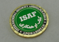 Messing ISFA personifizierte Armee, die Münze geschlagen sterben, Klarsichtschachtel-Diamant-Rand