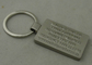 Legierung Keychain des Zink-3D nebelhafte Versilberung für Auto-Schlüsselanhänger